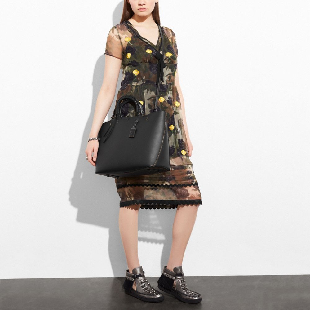 COACH®,Rogue Tote With Whipstitch Handle,,Detail View