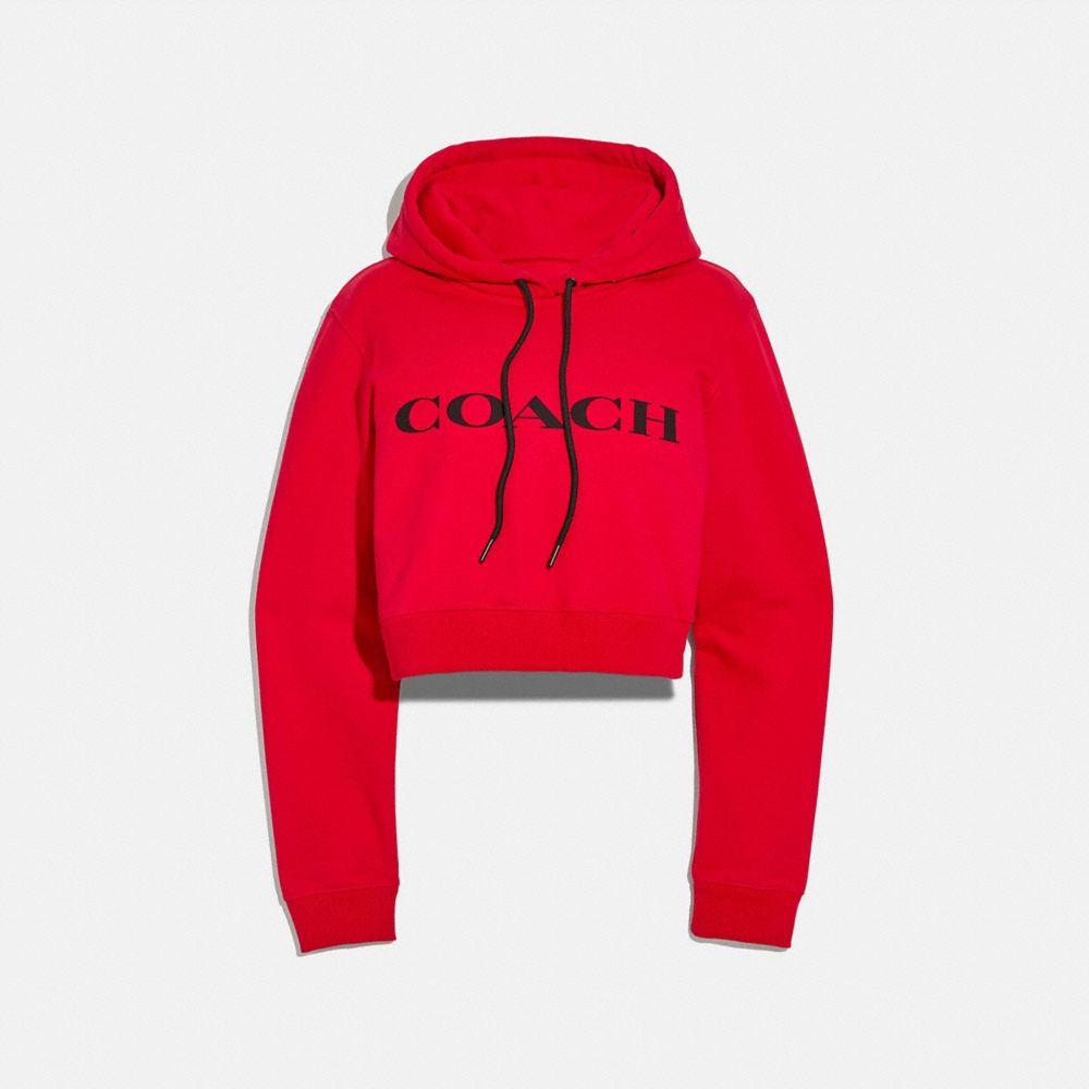 COACH®: Coach Cropped Sweatshirt