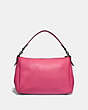 COACH®,SHAY CROSSBODY,Leather,Medium,Pewter/Confetti Pink,Back View