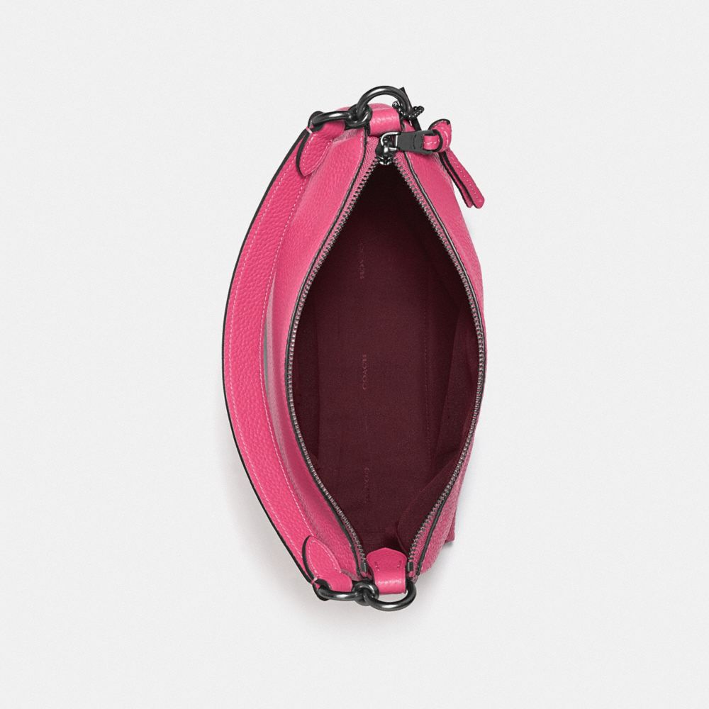 COACH®,SAC BANDOULIÈRE SHAY,Étain/Rose confetti,Inside View,Top View