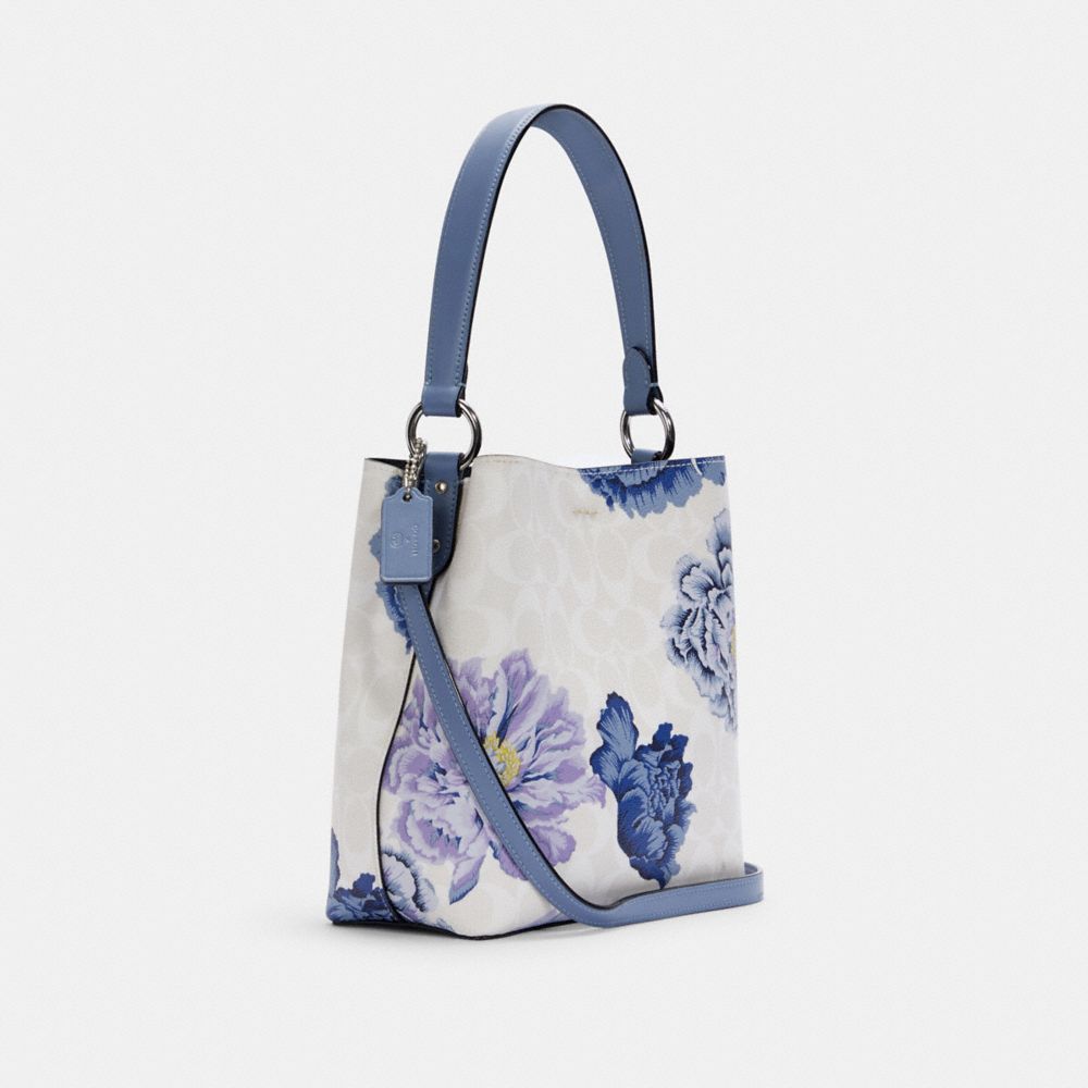 Town bucket bag in signature canvas with kaffe fassett print new arrivals