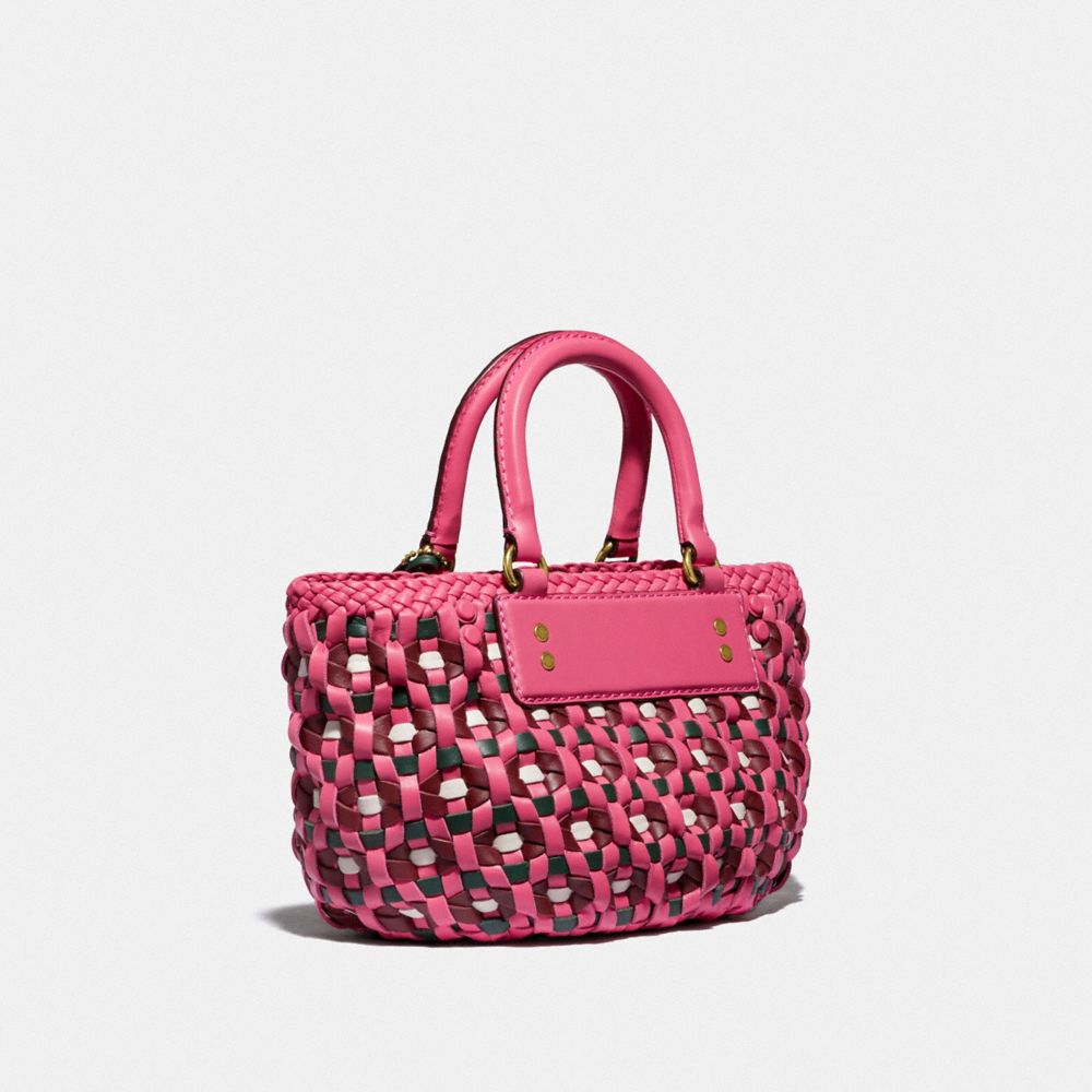 Coach store woven bag