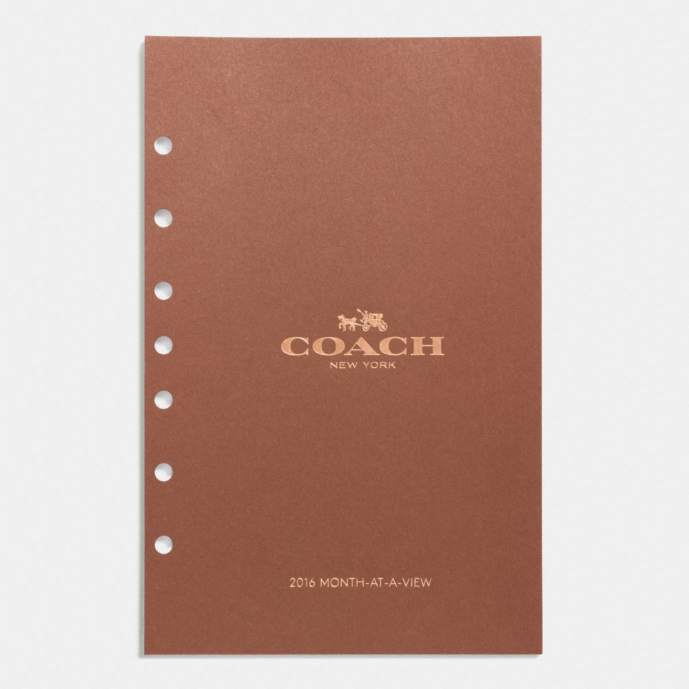 Large Ring 2 Page Month