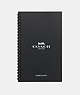 COACH®,6X8 SPIRAL ADDRESS BOOK REFILL,Paper,White,Front View