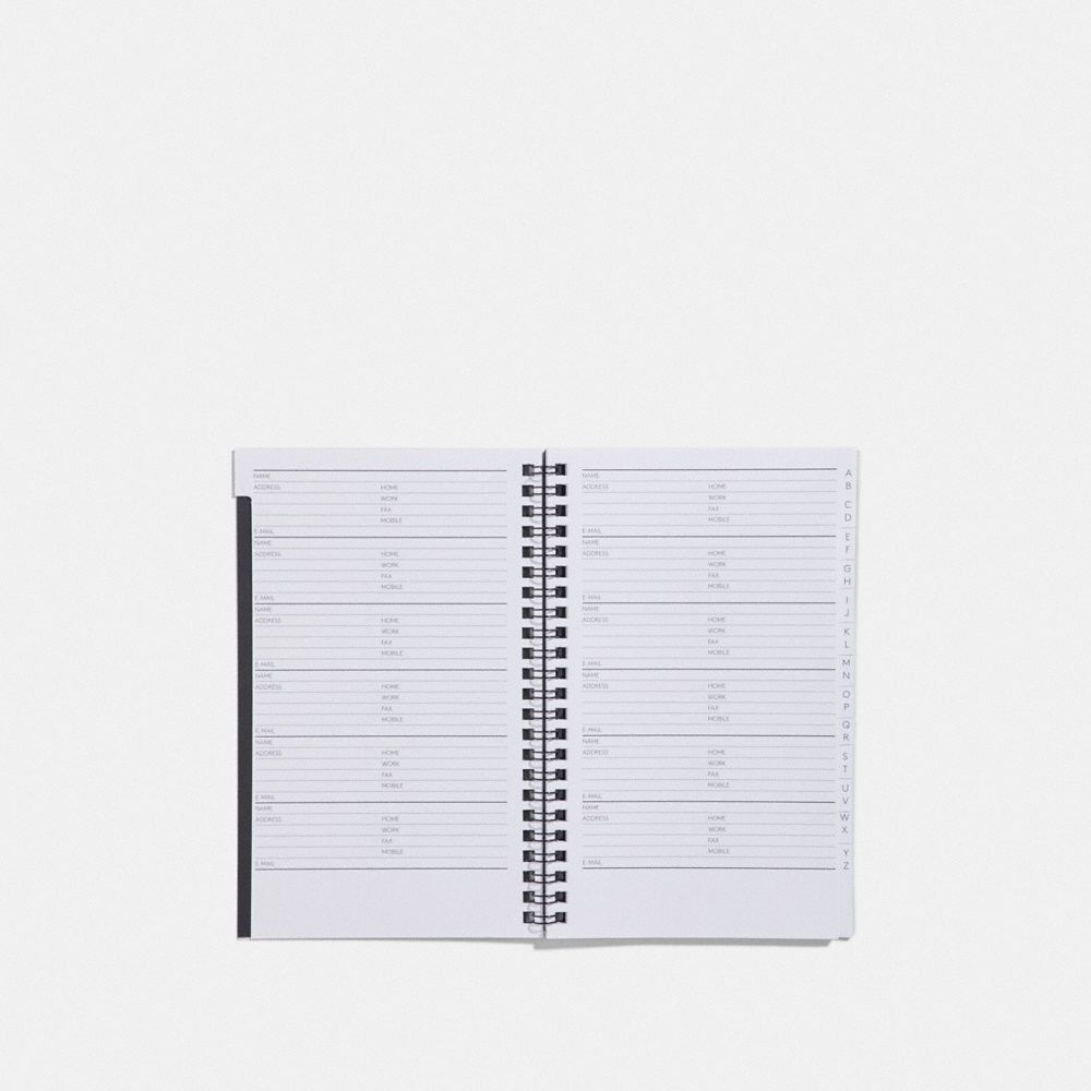 6 X8 Spiral Address Book Refill