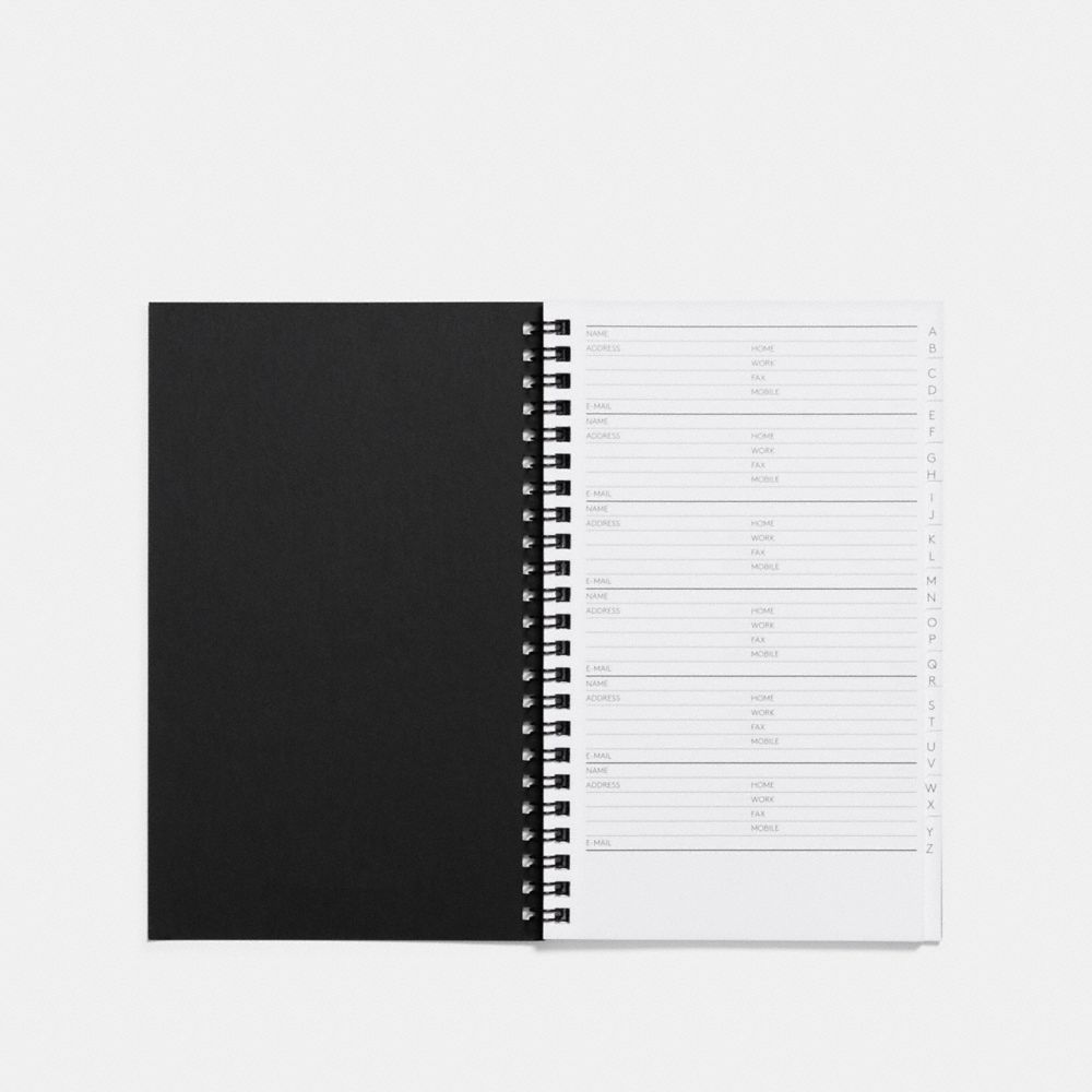 6 X8 Spiral Address Book Refill