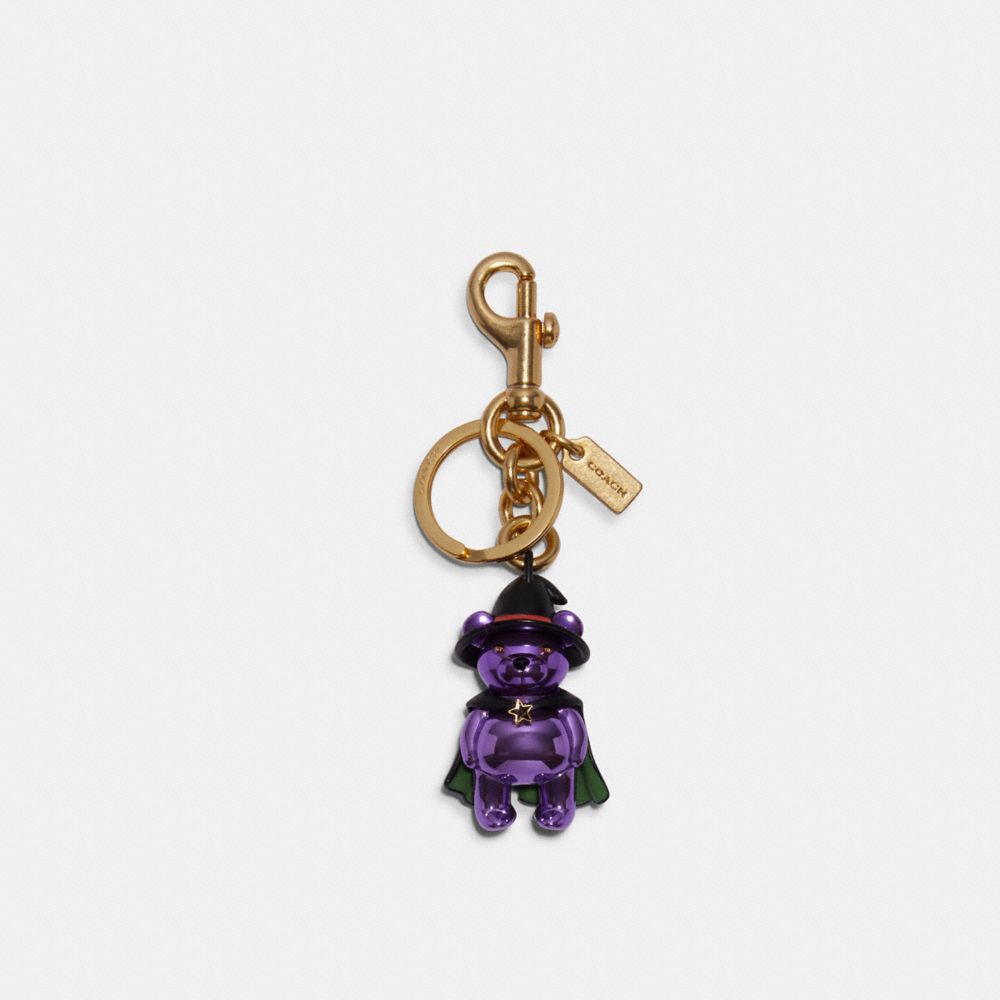 Coach Halloween Witch Bear Bag Charm