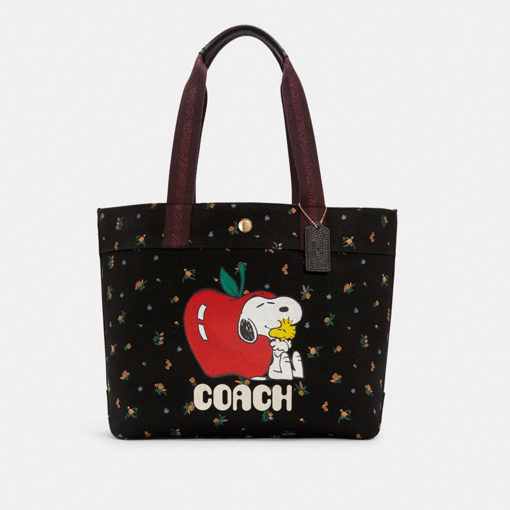 COACH Outlet Coach X Peanuts Tote With Snoopy