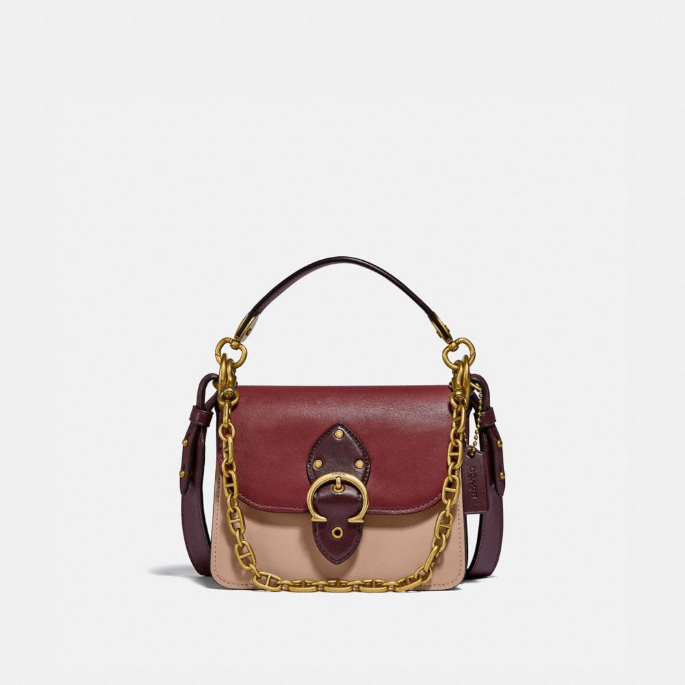 COACH®,Beat Shoulder Bag 18 In Colorblock,,Front View