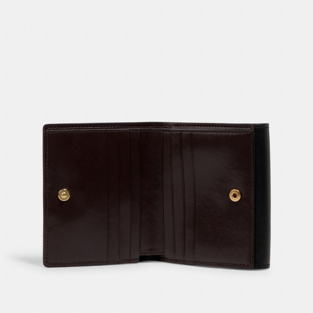 COACH® Outlet | Georgie Small Wallet In Blocked Signature Canvas