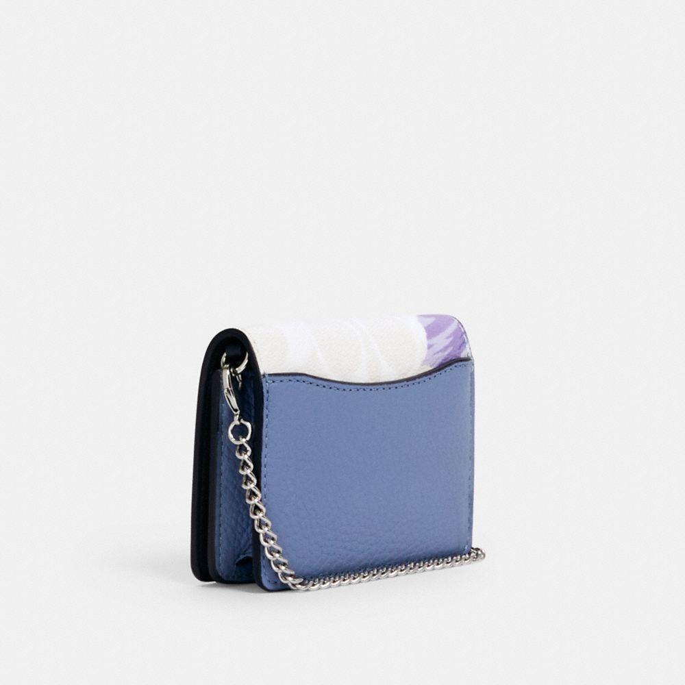 COACH® Outlet | Mini Wallet In Signature Canvas With Kaffe Fassett