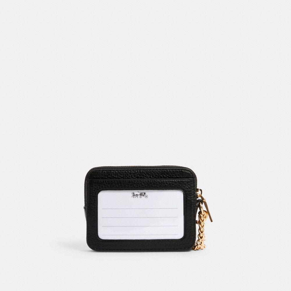 Coach Zip Card Case