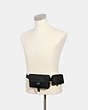COACH®,RIDER DOUBLE BELT BAG,Leather,Mini,Gunmetal/Black,Alternate View
