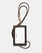 COACH®,ID LANYARD IN SIGNATURE CANVAS,pvc,Gold/Brown Shell Pink,Back View