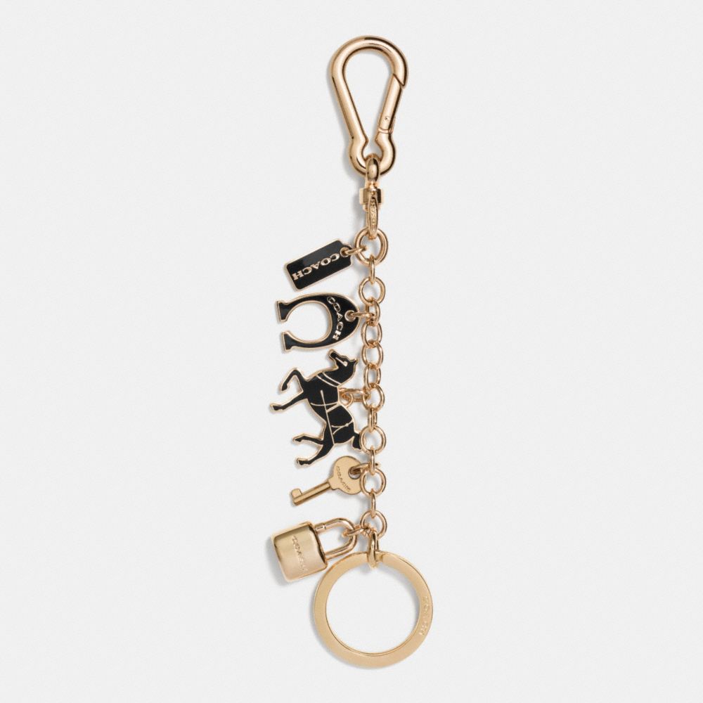 Icon Charms Loop Key Ring