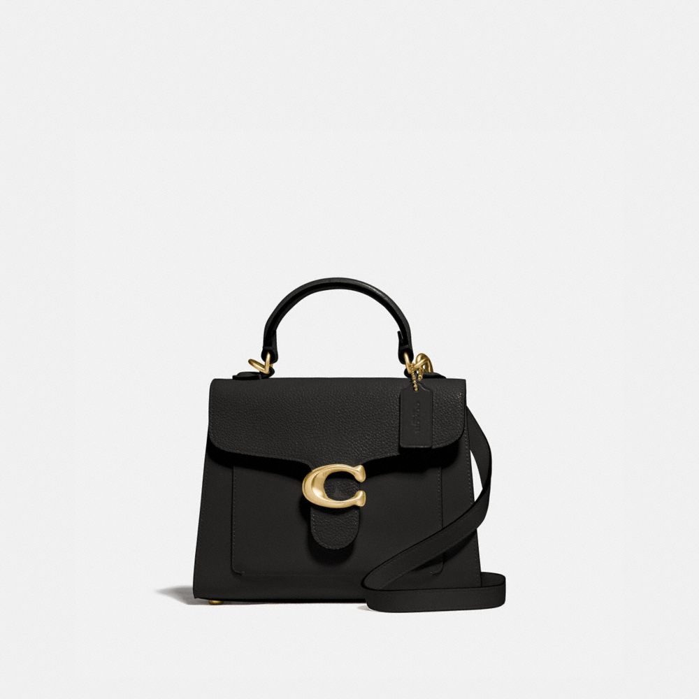COACH Tabby Top Handle Bag in Black