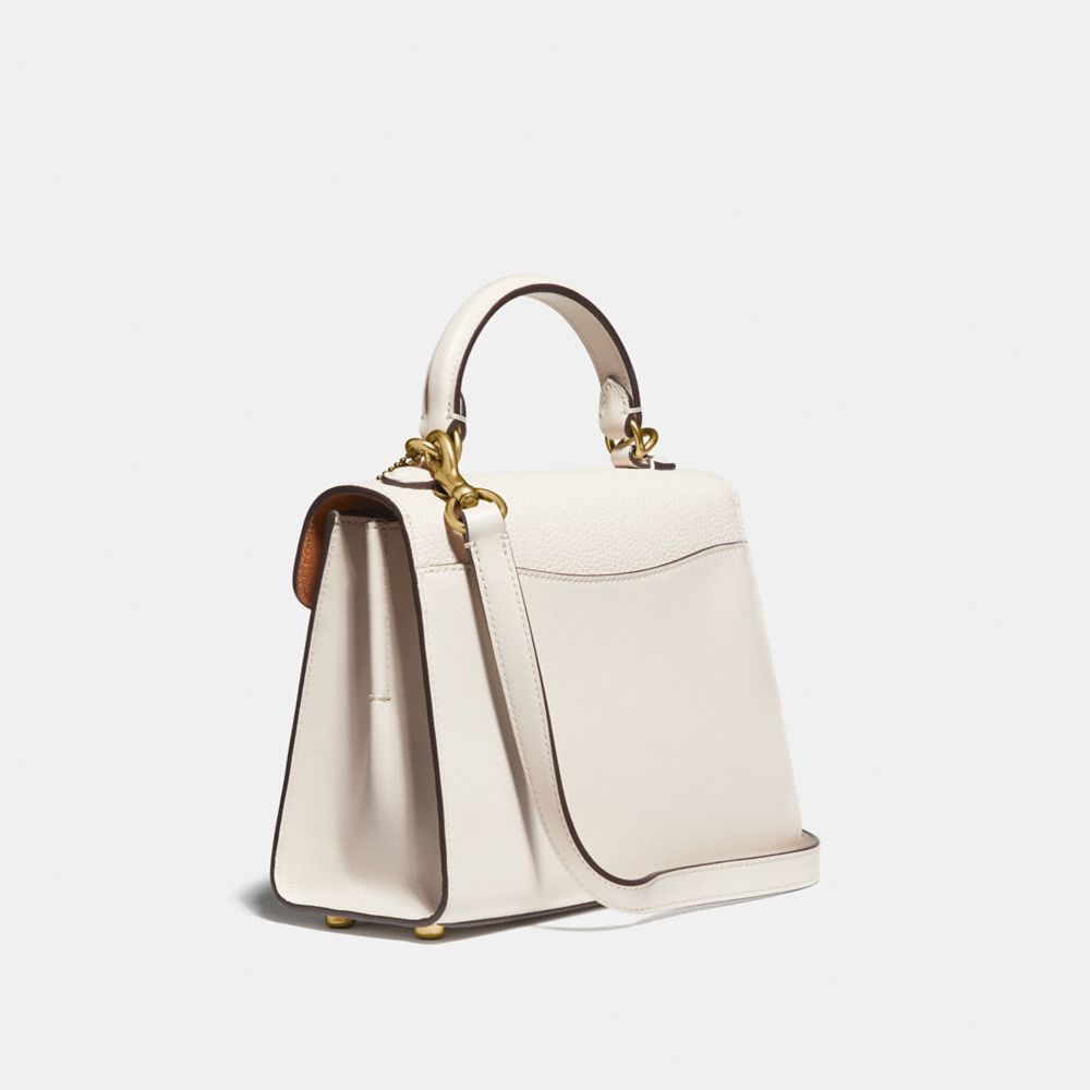 COACH®,Tabby Top Handle 20,,Angle View