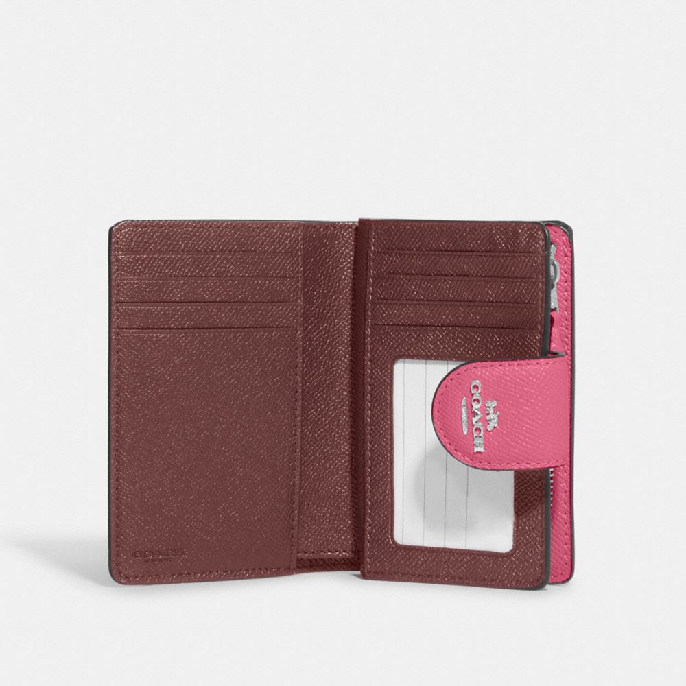 COACH ☜UNBOXING☞ Medium Corner Zip Wallet / 6390 / Red 