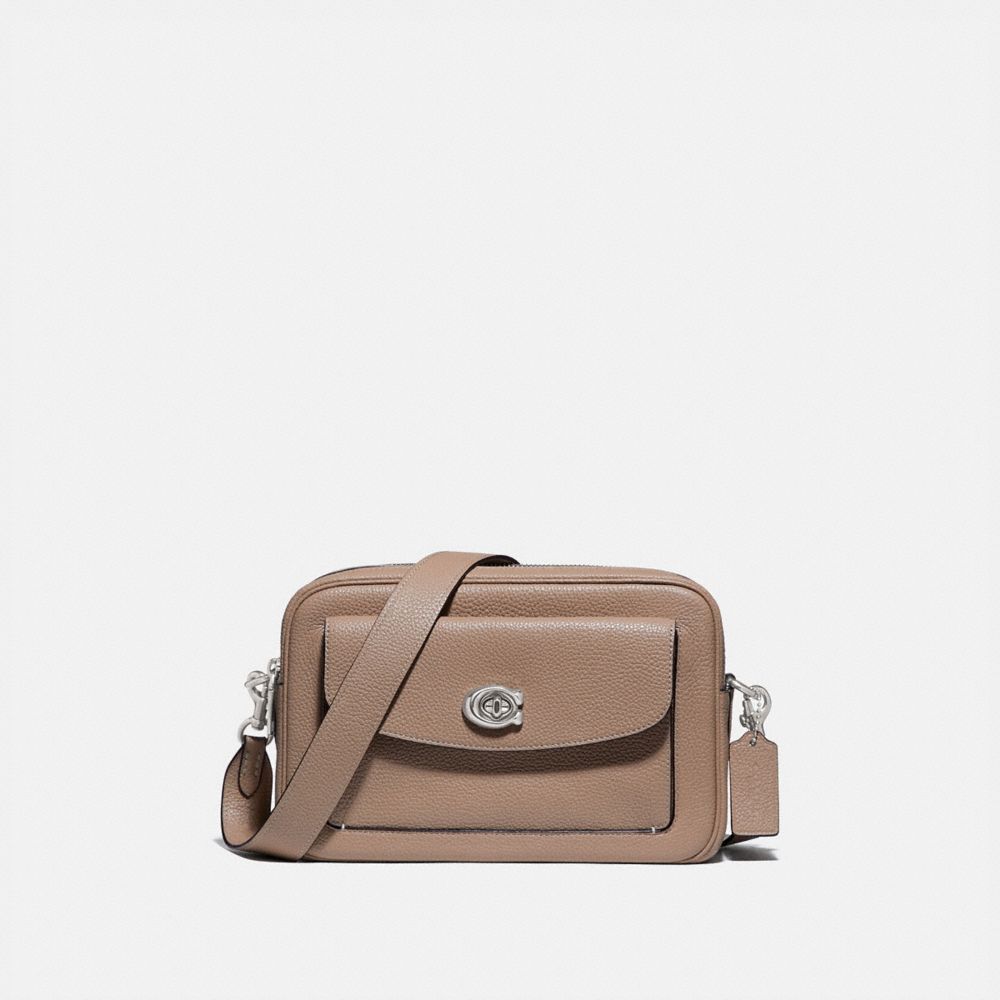 COACH Cassie Leather Top Handle Bag