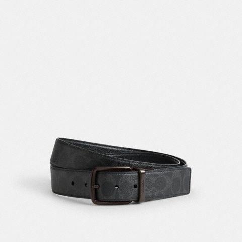 Мужские ремни Coach Harness Buckle Cut-To-Size Reversible Belt, 38 Mm