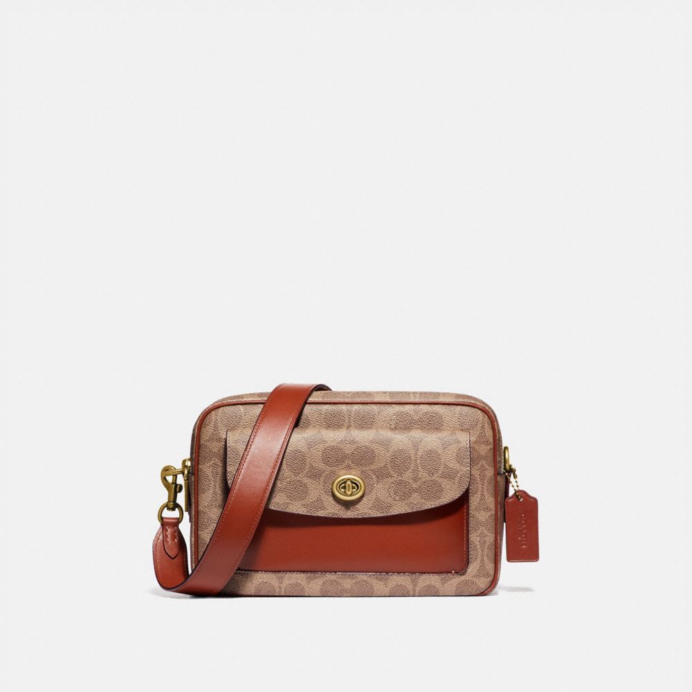 COACH® Outlet | Cassie Camera Bag In Signature Canvas