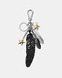 Mixed Feathers And Stars Bag Charm