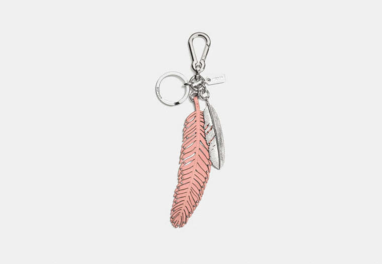 Multi Feather Bag Charm