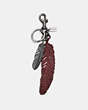 Complimentary Multi Feather Bag Charm