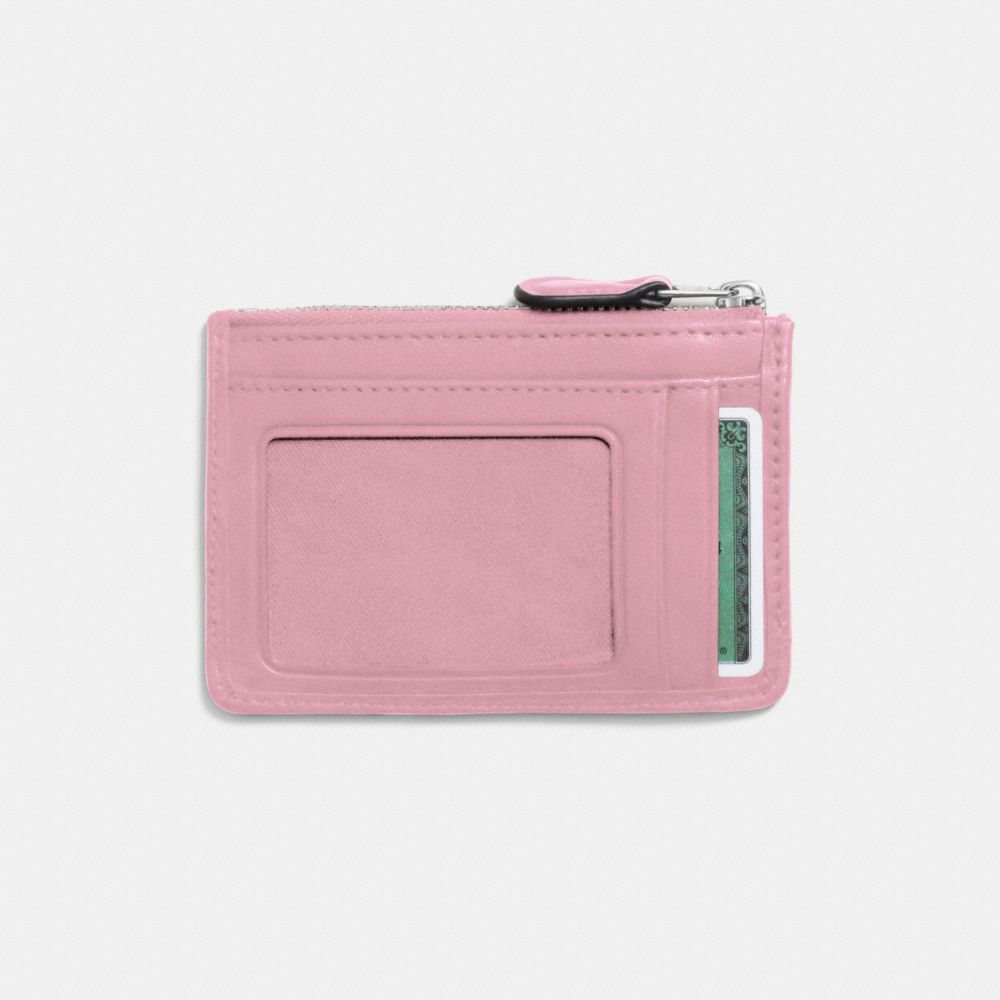 Mini Skinny Id Case In Signature Jacquard