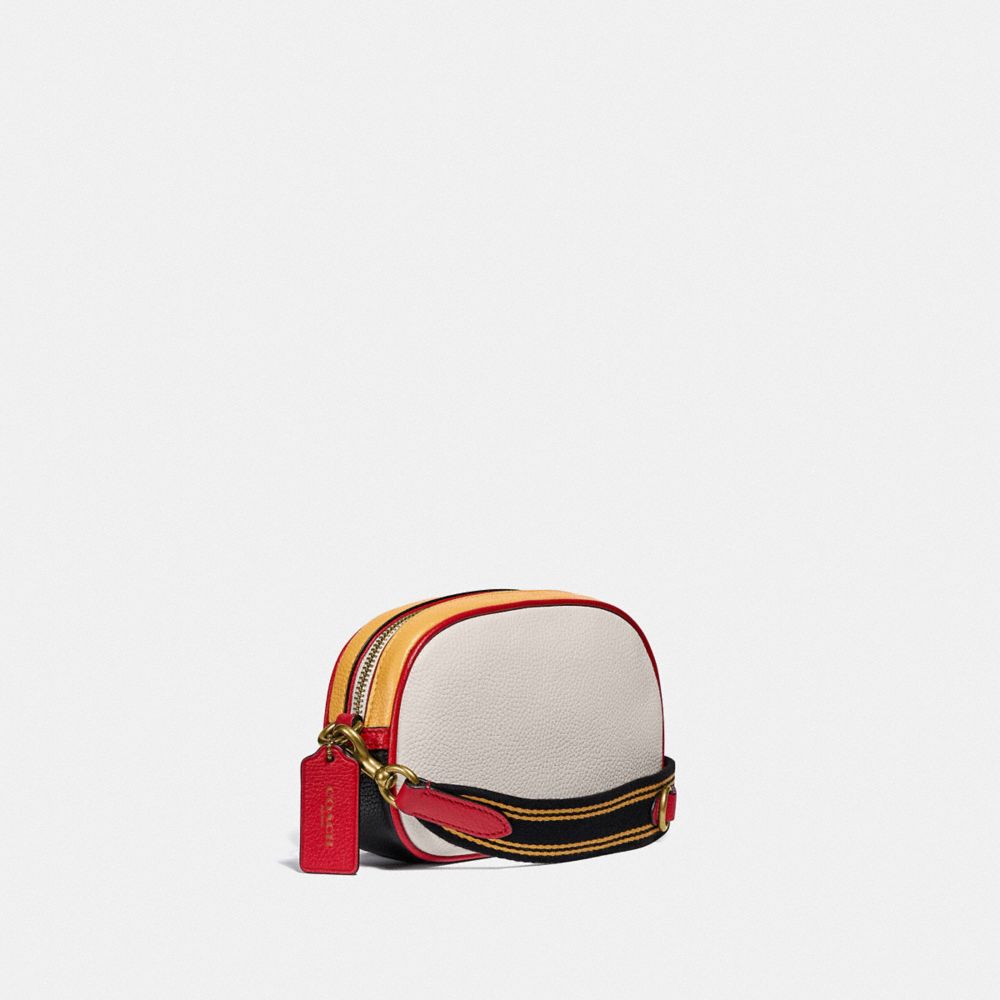 COACH®,Disney Mickey Mouse X Keith Haring Badge Camera Crossbody,,Angle View