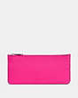 COACH®,POP-UP MESSENGER IN COLORBLOCK,Leather,Mini,Silver/BURGUNDY/CERISE,Angle View
