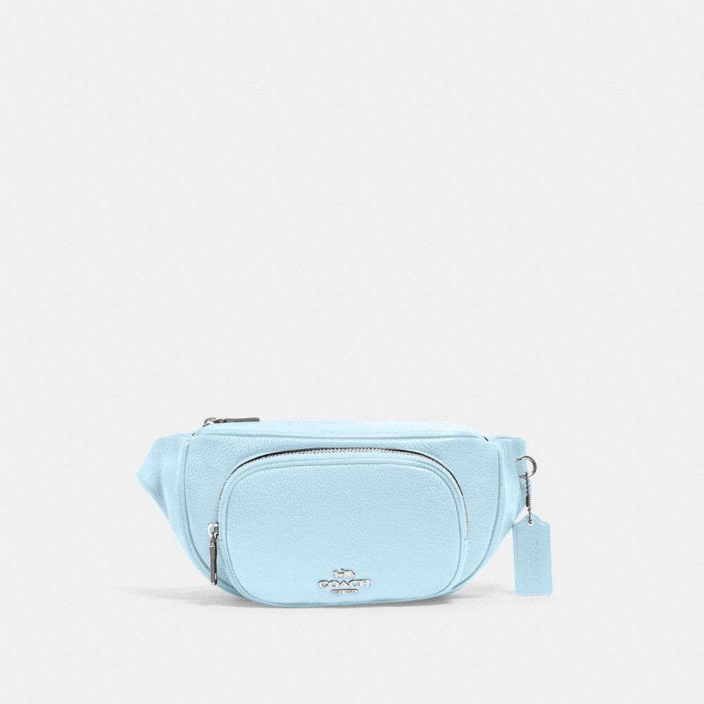 COACH Court Belt Bag In Signature Canvas in Natural