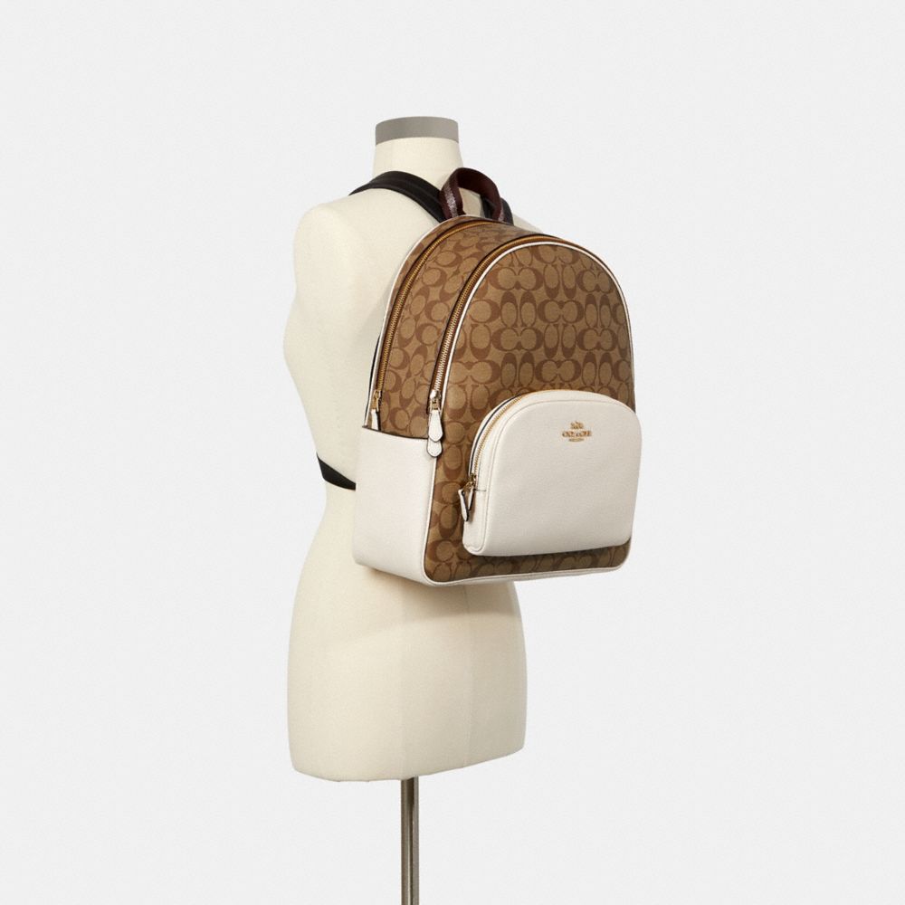 COACH® Outlet  Court Backpack In Signature Canvas