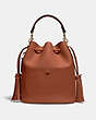 Lora Bucket Bag With Whipstitch Detail