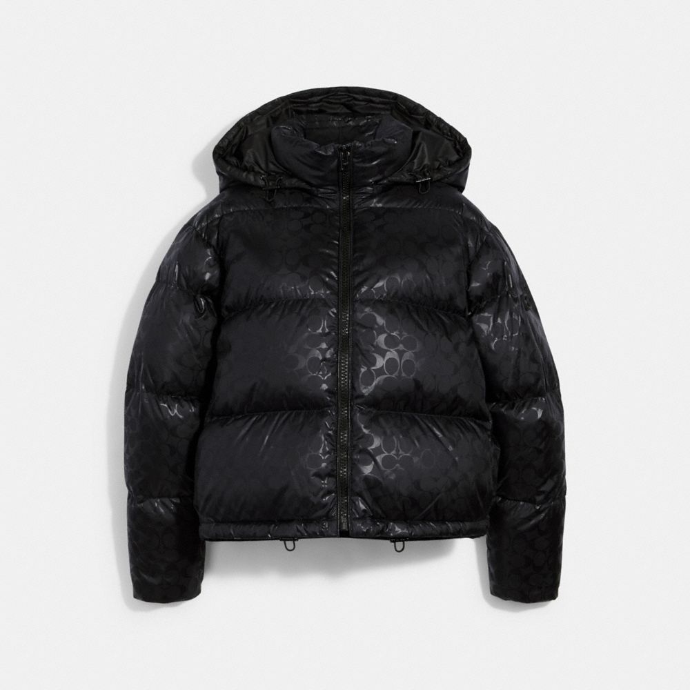 Coach white hot sale puffer jacket