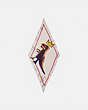 Coach X Jean Michel Basquiat Silk Diamond Scarf