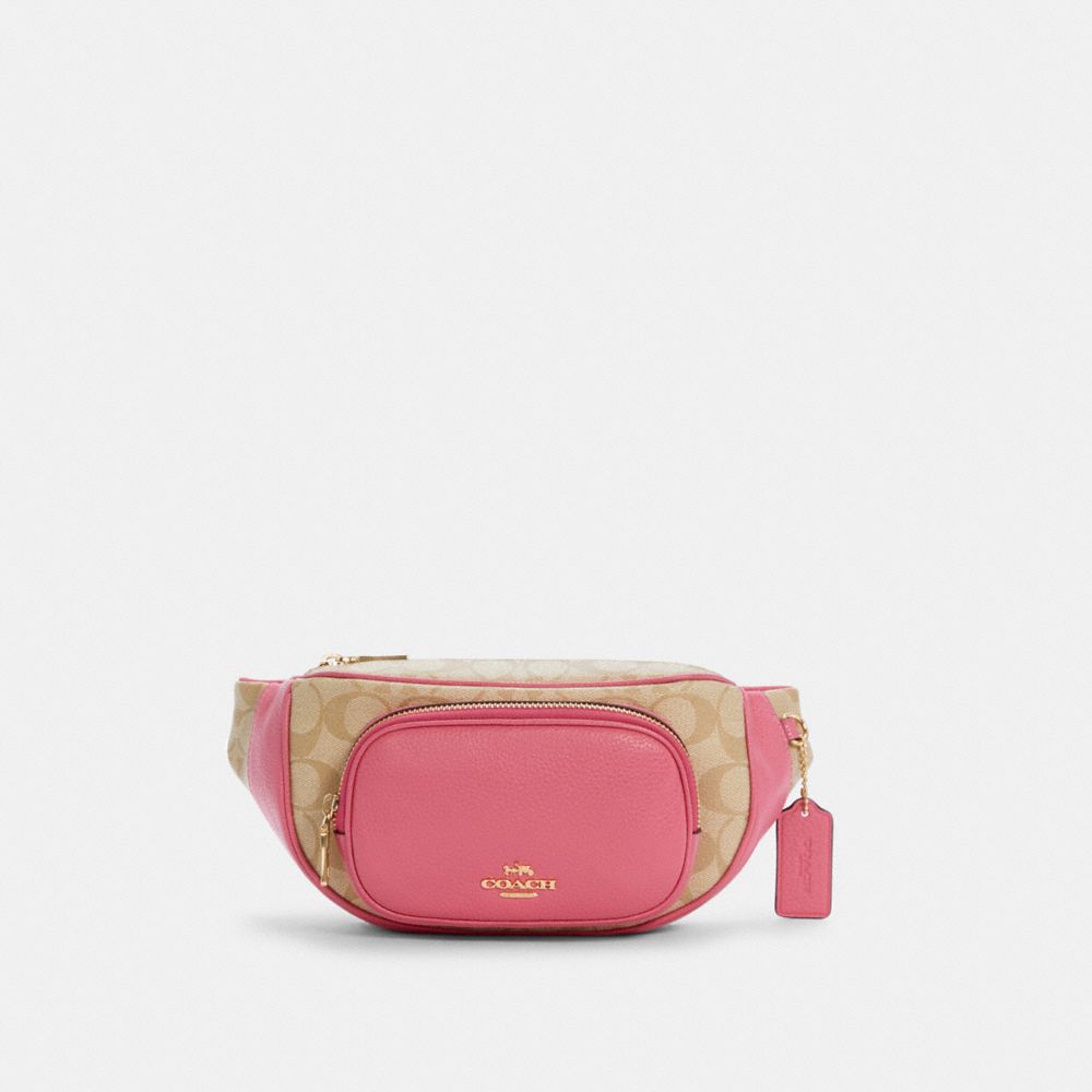 COACH Outlet Court Belt Bag In Signature Canvas