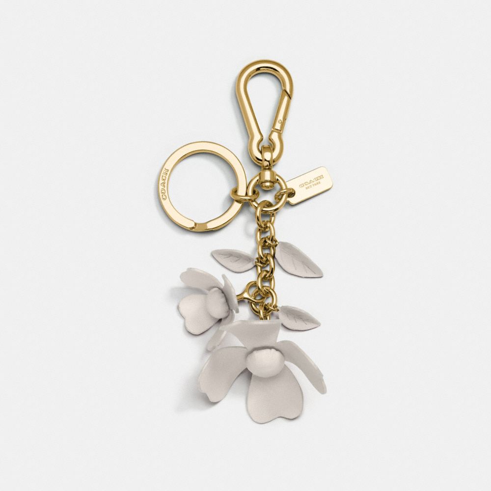 COACH®,Métal Cuir,Or/Craie,Front View