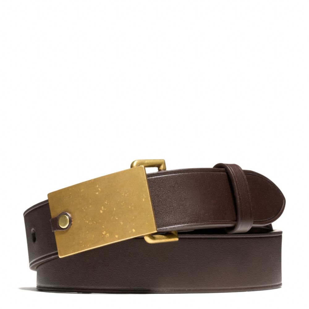 Coach + Philip Crangi Plaque Buckle Belt