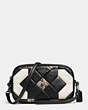 Canyon Quilt Crossbody Clutch In Exotic Embossed Leather