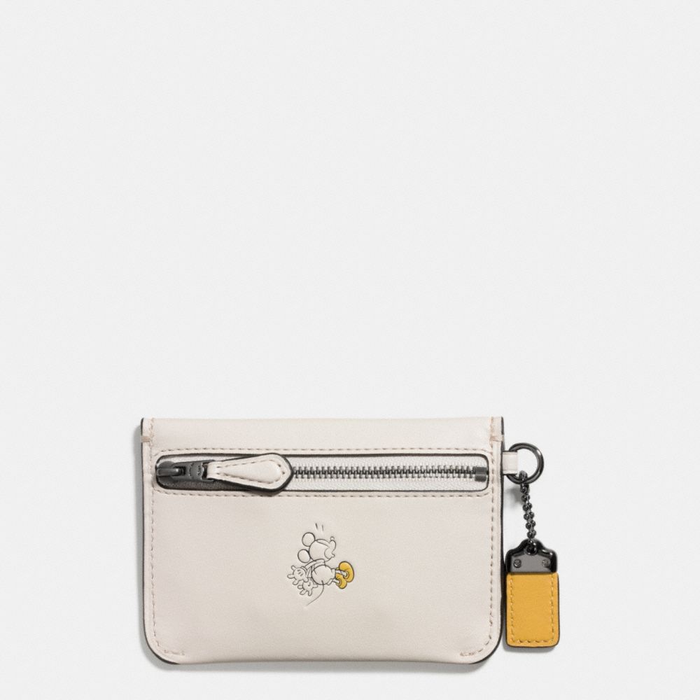Mickey Envelope Key Pouch In Glovetanned Leather