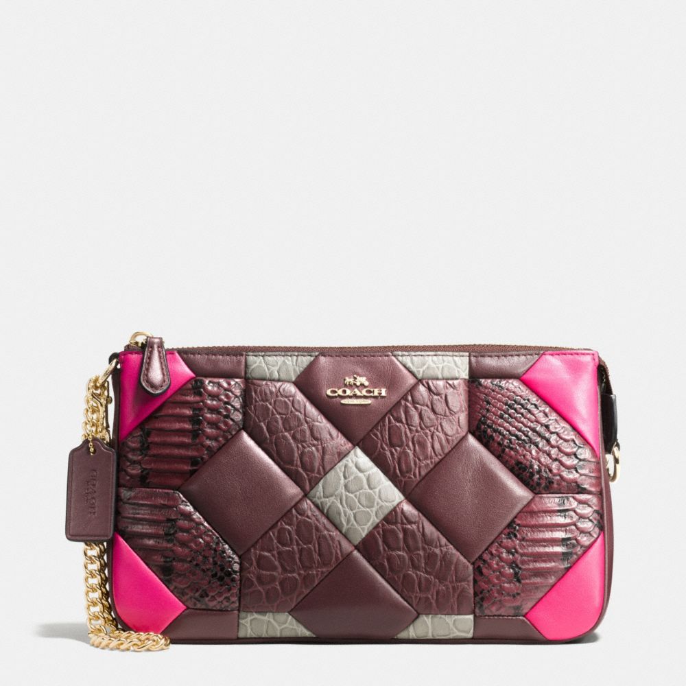 Canyon Quilt Nolita Wristlet 24 In Exotic Embossed Leather
