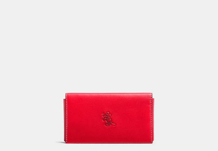 Mickey Phone Wallet In Glovetanned Leather