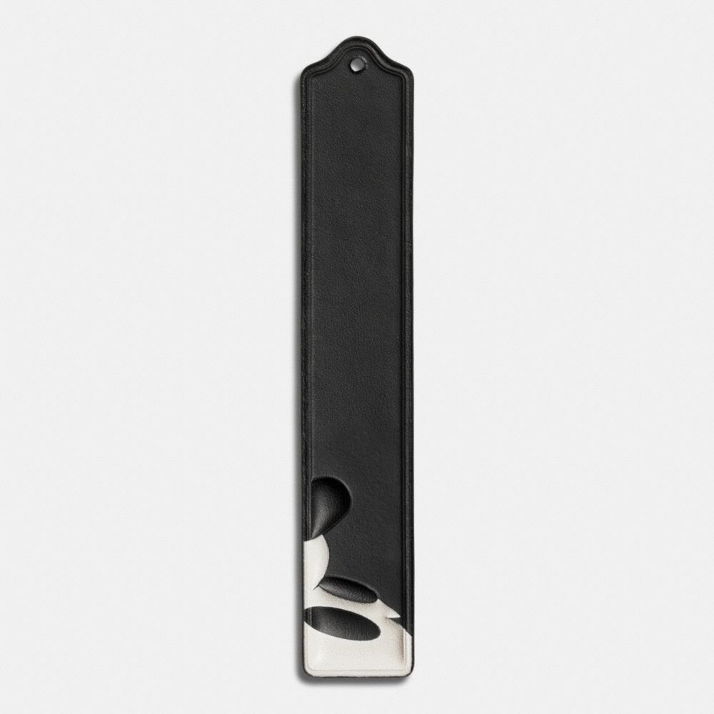 Mickey Profile Bookmark In Glovetanned Leather
