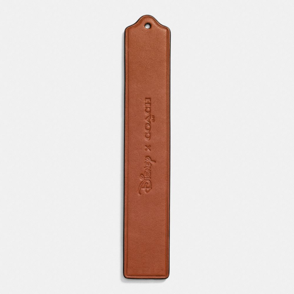 Mickey Profile Bookmark In Glovetanned Leather