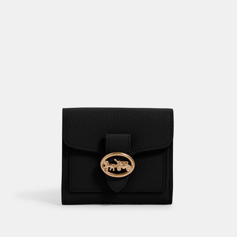 Georgie's Wallet - Black Stromboli Leather