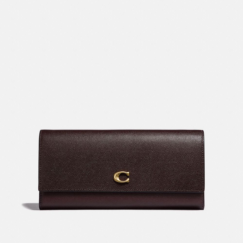 COACH®,Envelope Wallet,,Front View