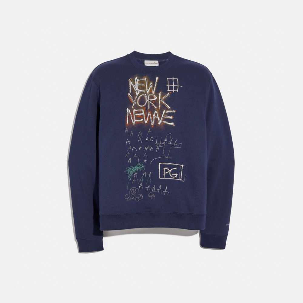 COACH® | Coach X Jean Michel Basquiat Sweatshirt