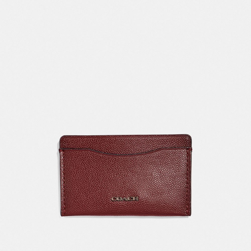 COACH®,Small Card Case,,Front View