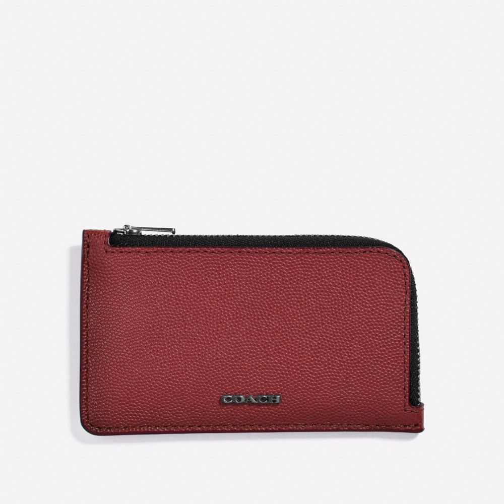 Coach men's zip card case sale